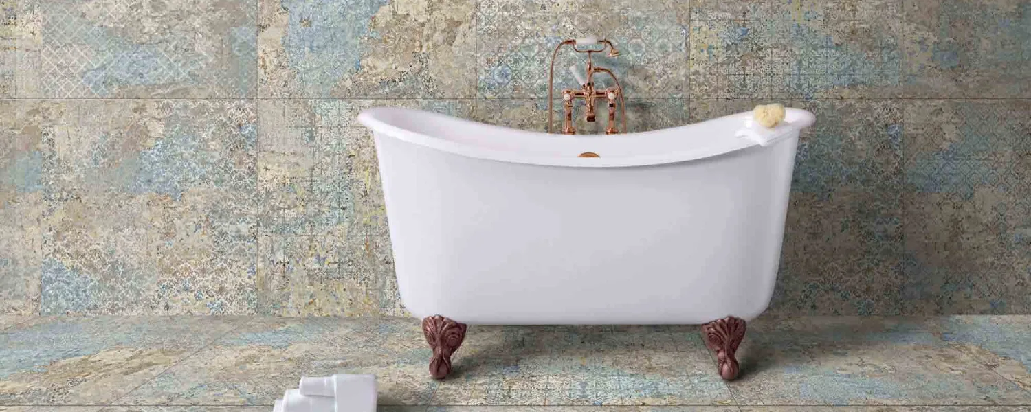 Aparici CARPET kék patchwork csempe