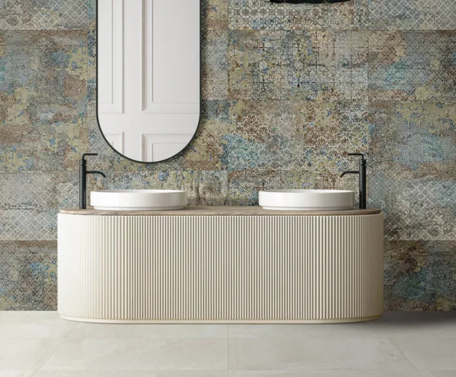 Aparici CARPET kék antik csempe