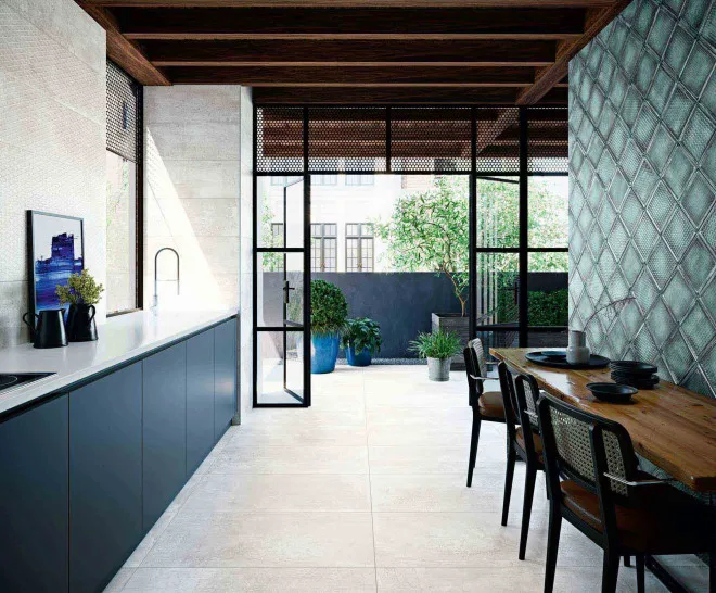 Aparici METALLIC krém fém hatású csempe