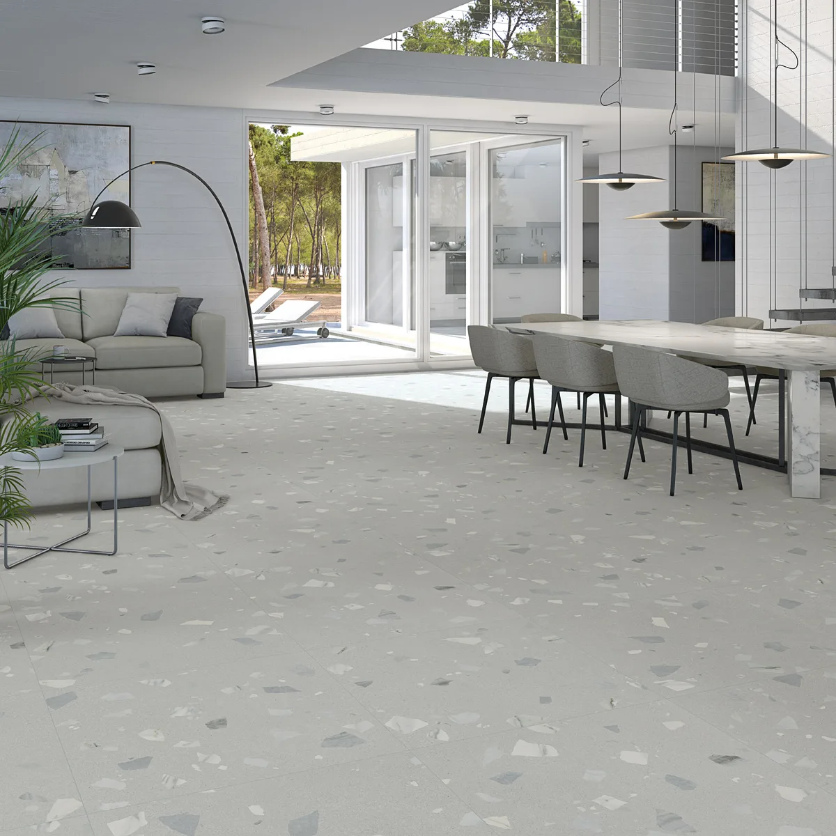 Arcana CROCCANTE terrazzo csempe