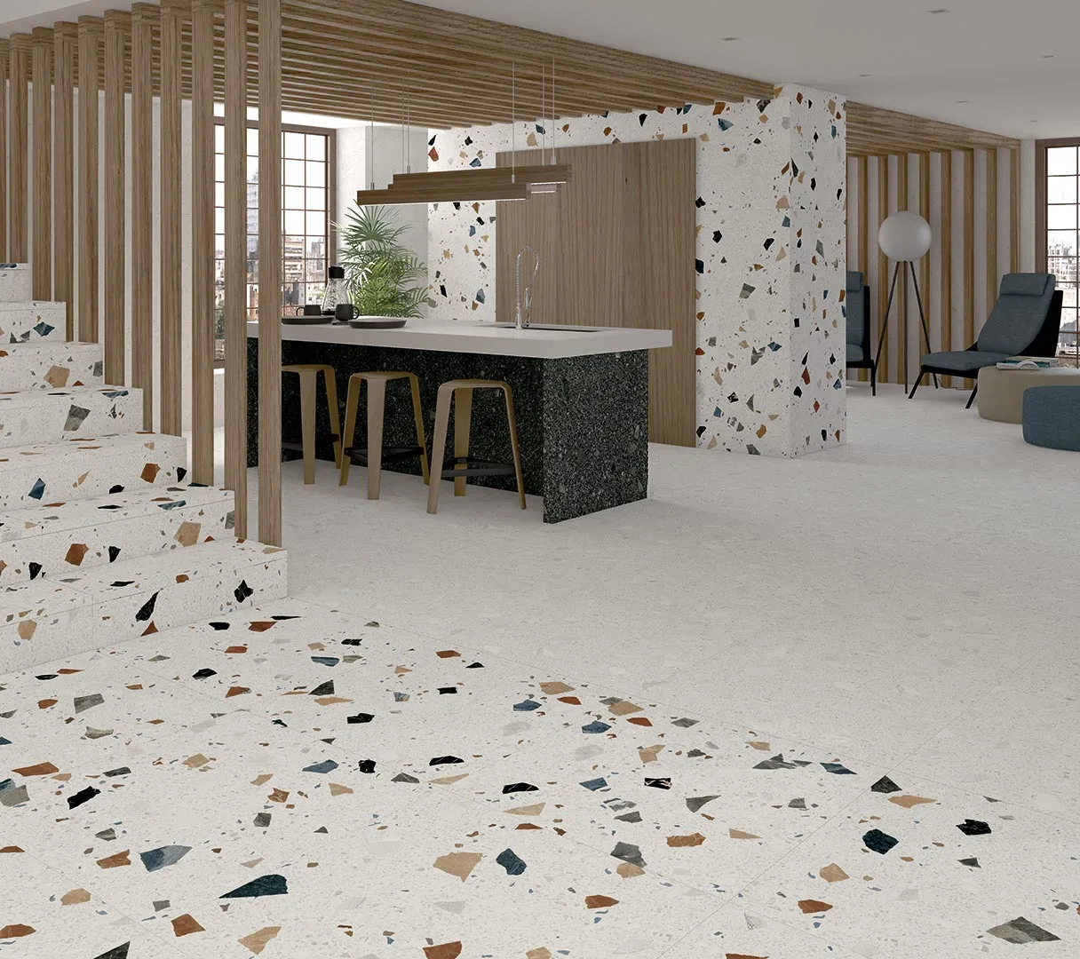 Arcana STRACIATELLA terrazzo csempe
