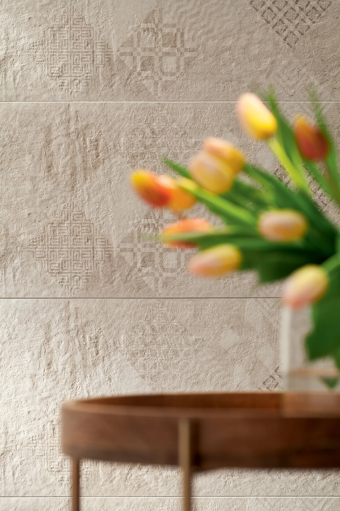 Arte CAVA bézs patchwork csempe