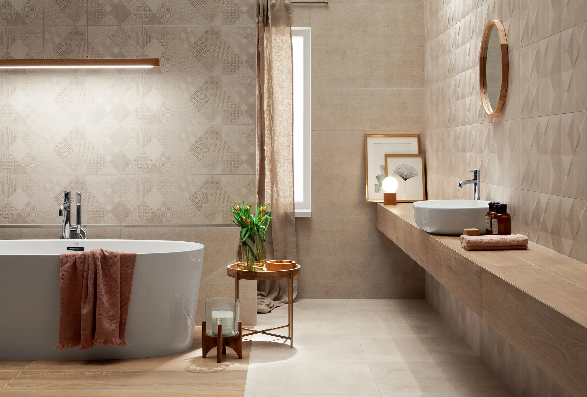 Arte CAVA szürke patchwork csempe
