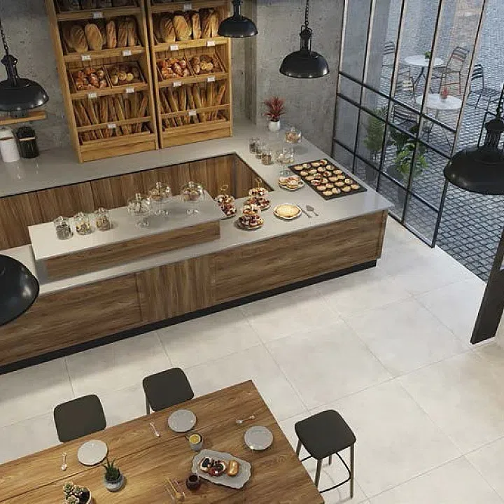Ascot CITY szürke beton hatású csempe