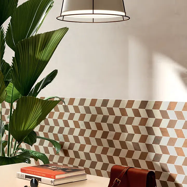 Ascot URBANICA barna patchwork csempe
