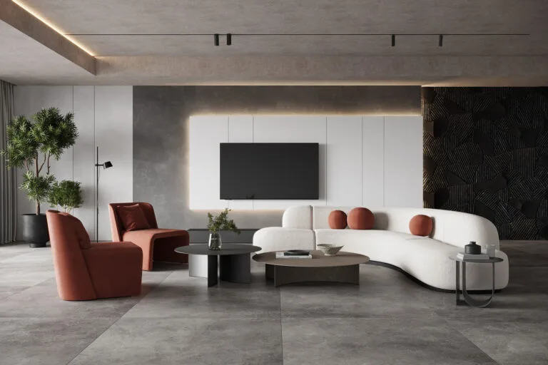 Cerrad TACOMA szürke beton hatású csempe