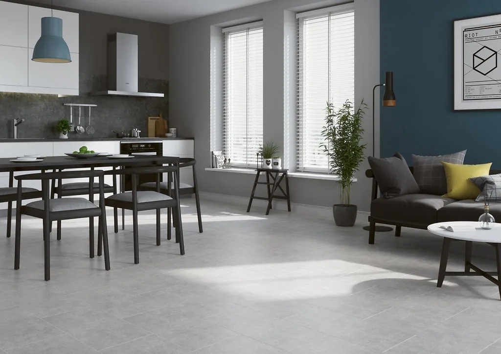 Cersanit SERENITY szürke beton hatású csempe