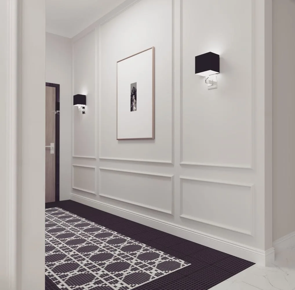 Dunin BLACK&WHITE MOZAIK fekete-fehér márvány hatású mozaik