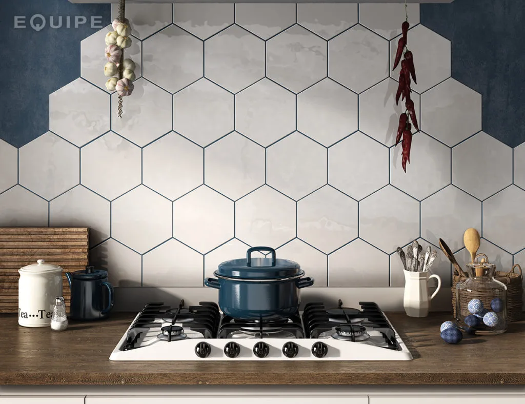 Equipe HEXATILE fehér hexagon csempe