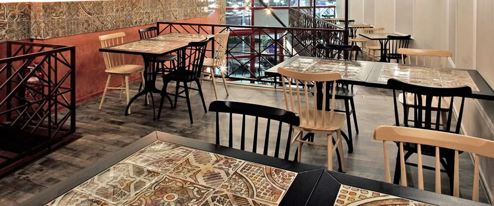 Mainzu BOLONIA barna patchwork csempe