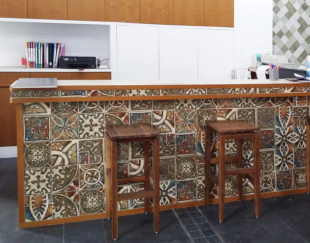 Mainzu BOLONIA barna patchwork csempe