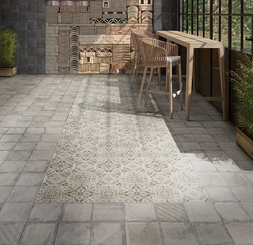 Mainzu NORLAND szürke patchwork csempe