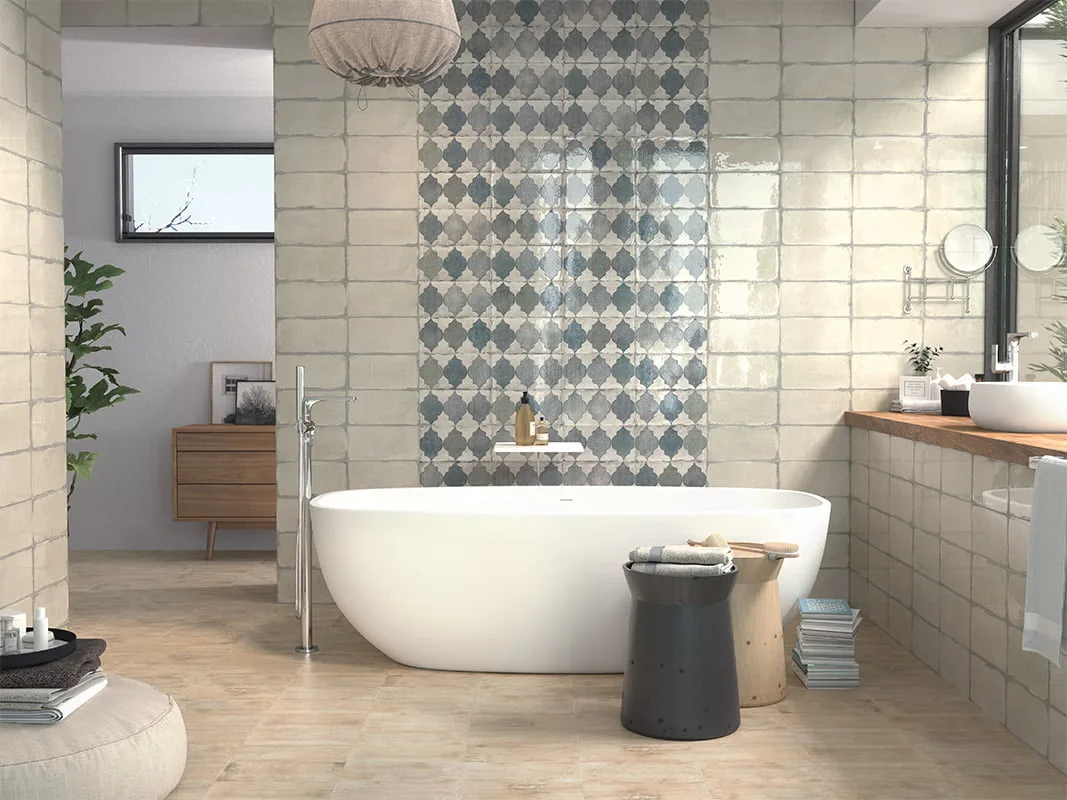 Mainzu RIVIERA kék patchwork csempe