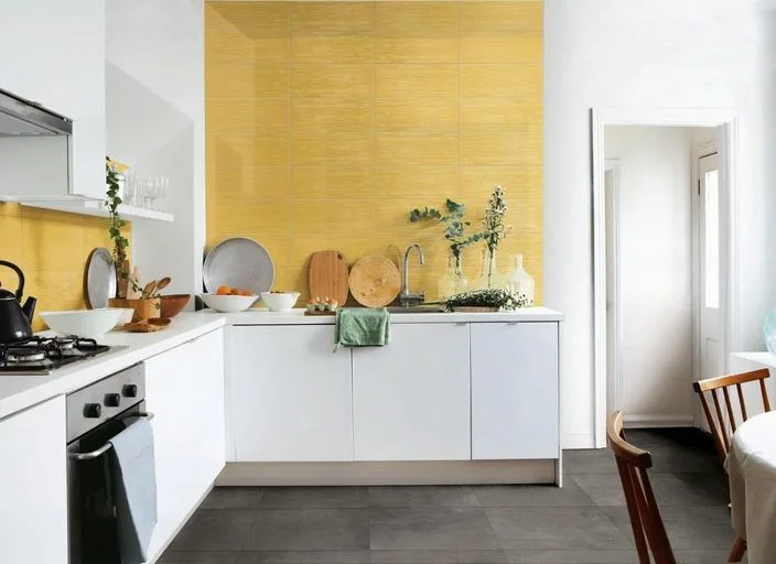 Marazzi CLOUD sárga 3d hatású csempe