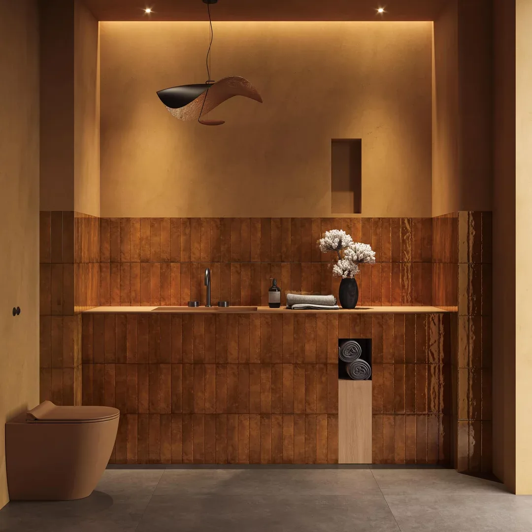 Paradyz MONPELLI terrakotta csempe