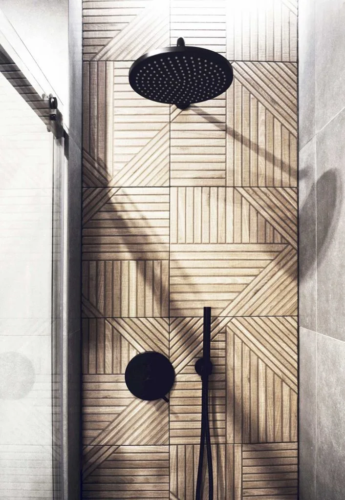 Realonda TANGRAM WOOD fa hatású csempe