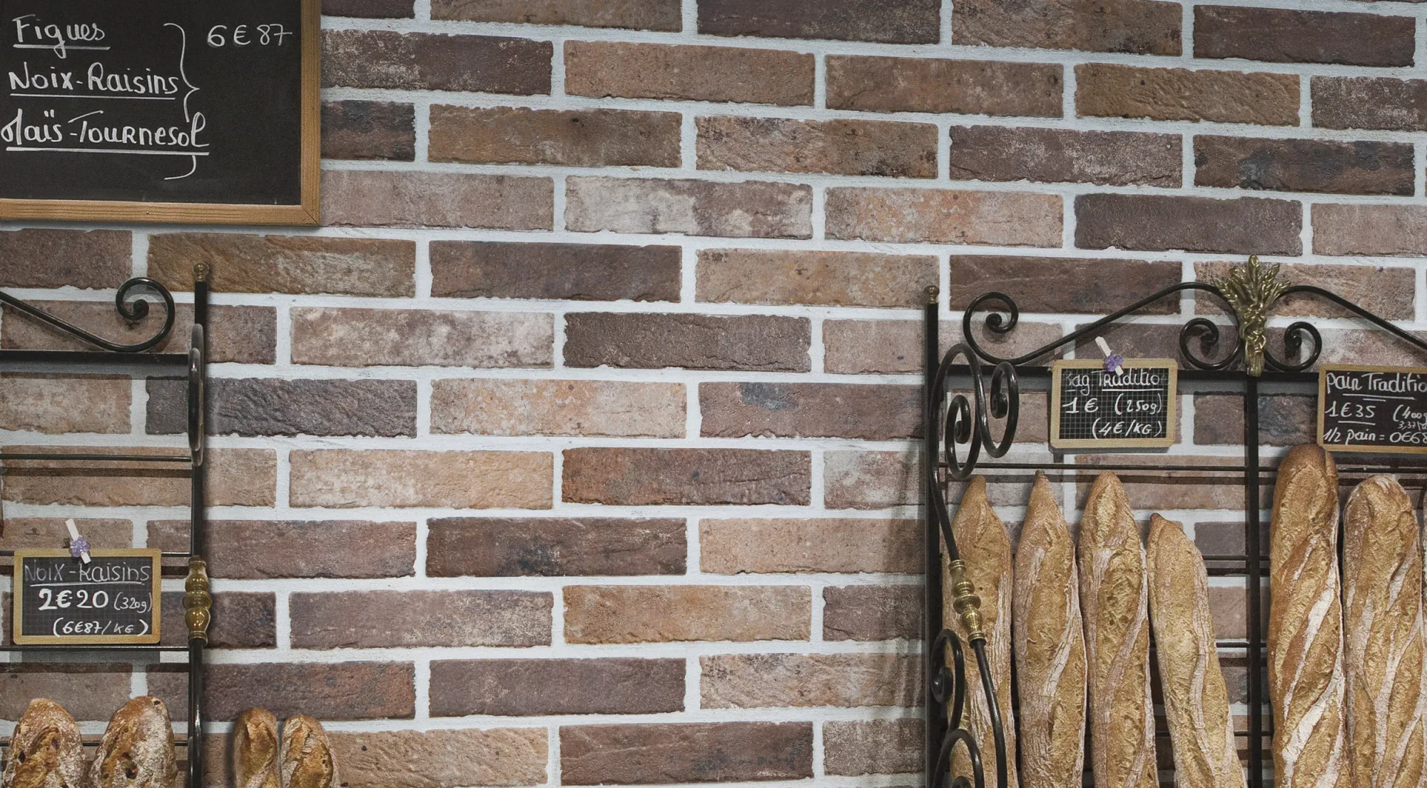 Rondine NOHO barna tégla hatású csempe