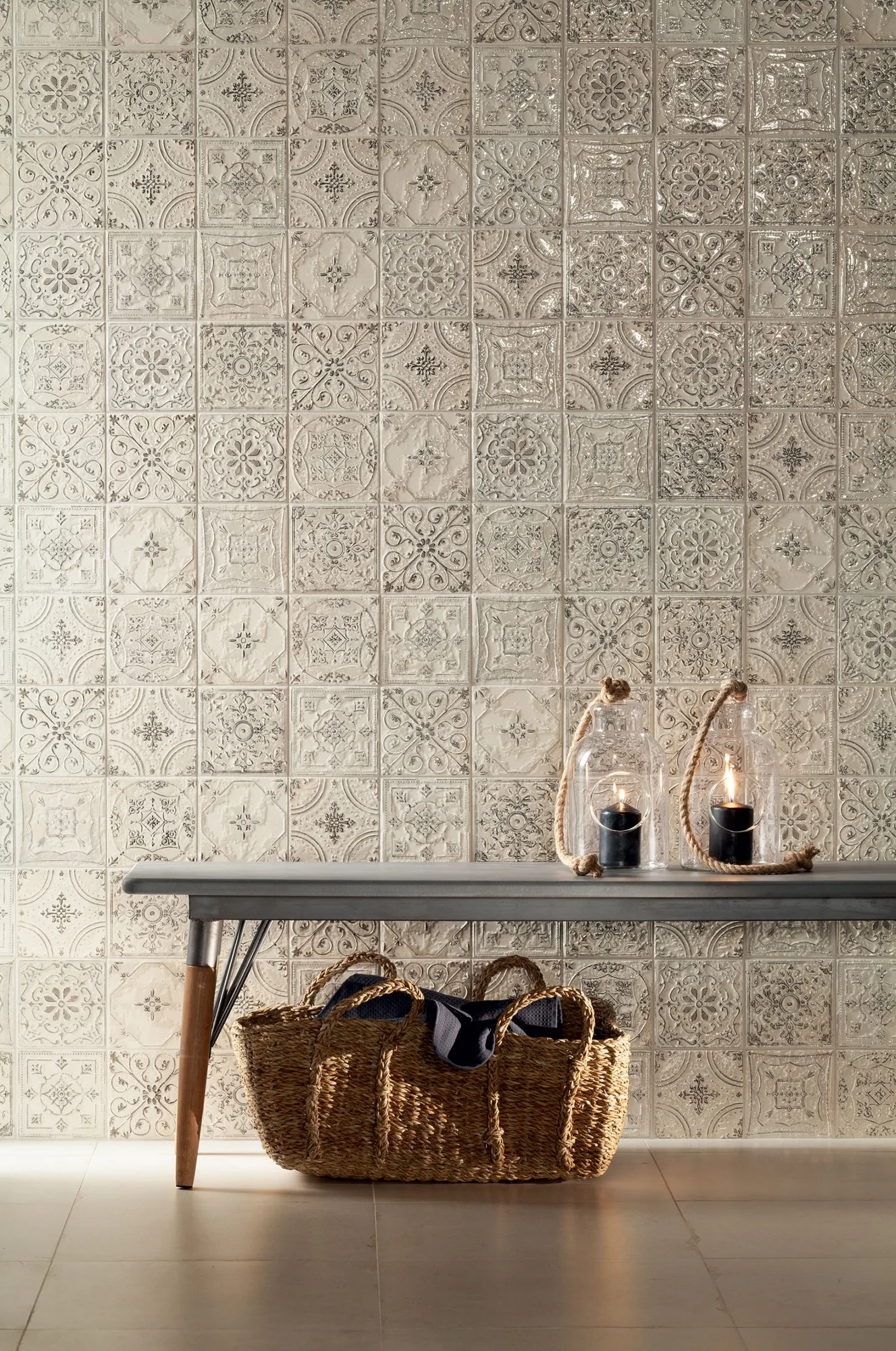 Tubadzin TINTA krém patchwork csempe