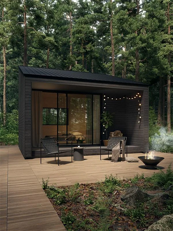 Tubadzin WOOD DECK barna fa hatású csempe