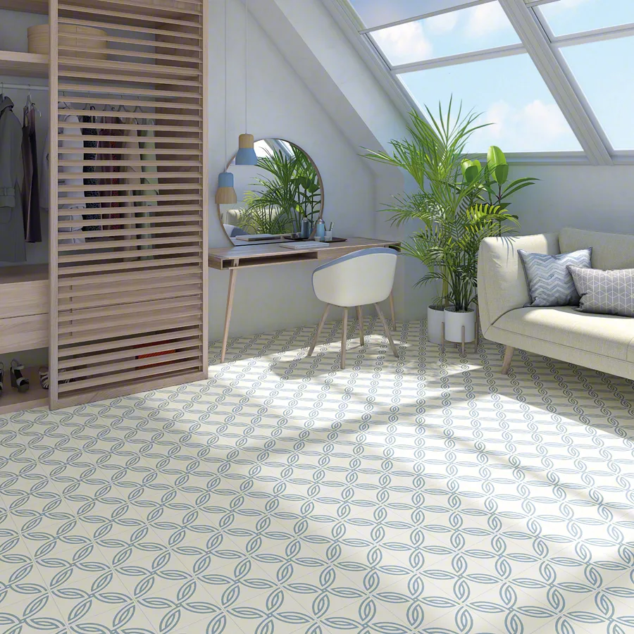 Vives ALAMEDA kék patchwork csempe